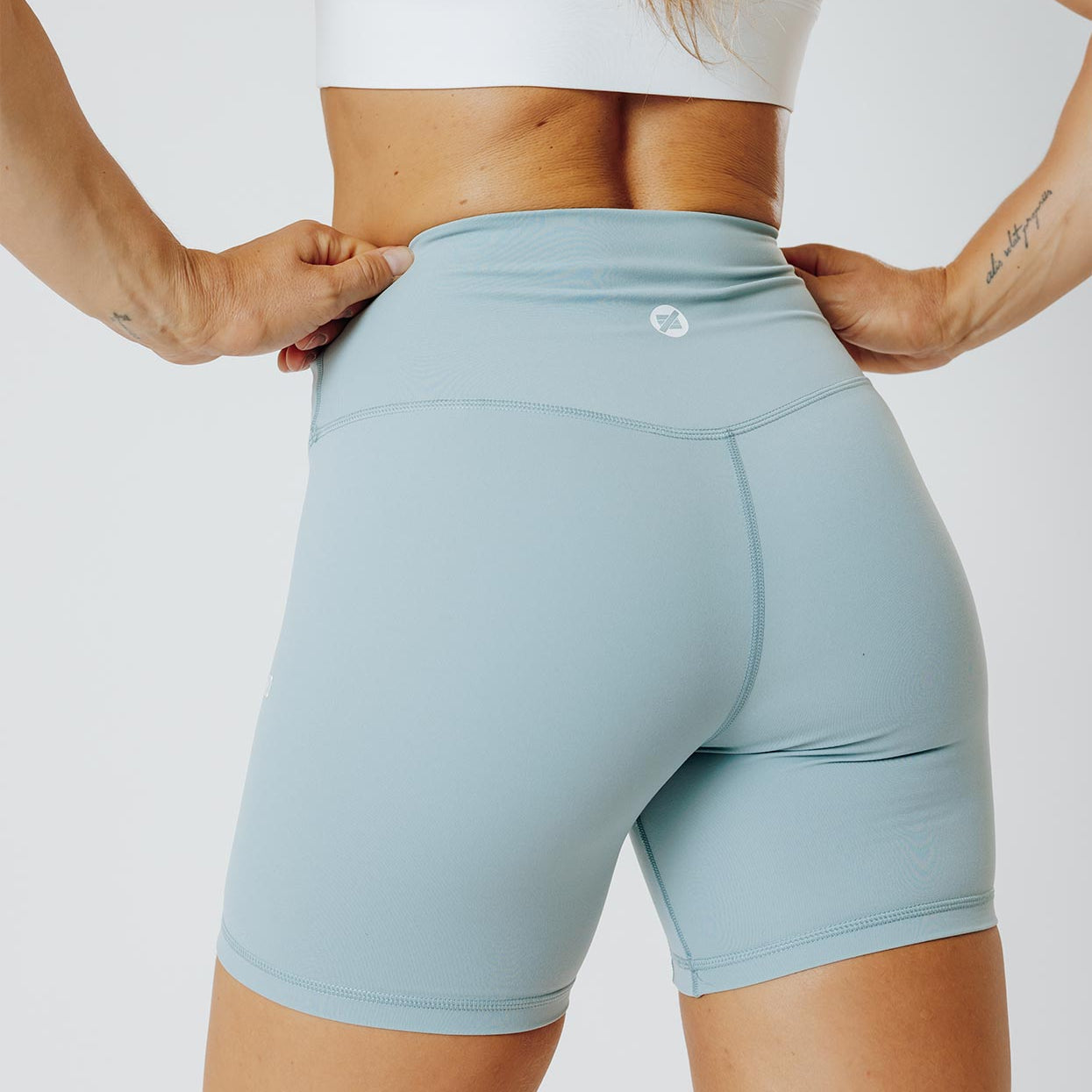 SHORT HIGH FREEDOM 38' bleu poudré